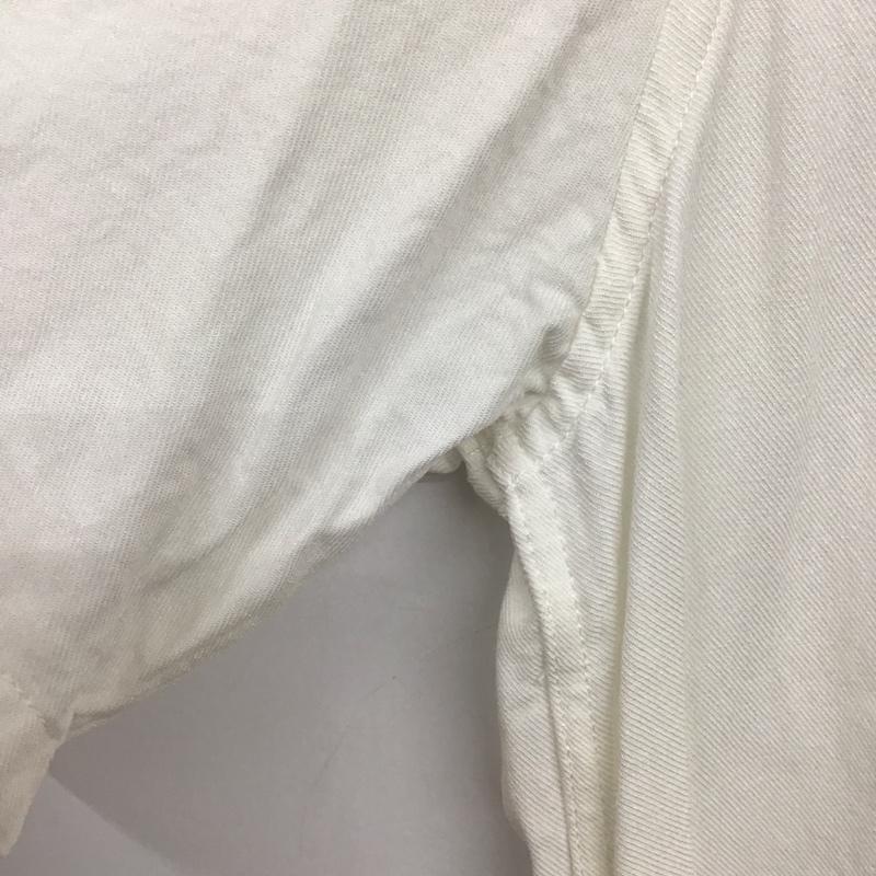 ザラ ZARA シャツ、ブラウス 半袖 半袖シャツ 無地シャツ カラーシャツ S 無地 白 / ホワイト /  メンズ USED 古着 中古 10132700