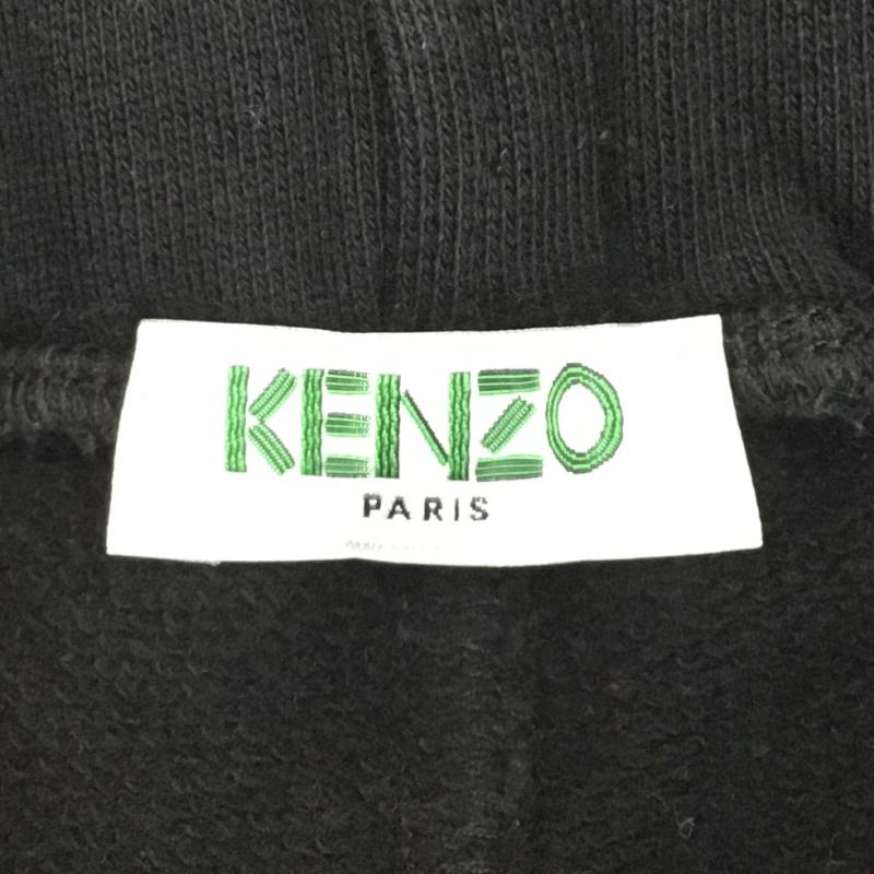 ケンゾー KENZO パンツ ショートパンツ スウェットパンツ L ロゴ、文字 黒 / ブラック /  メンズ USED 古着 中古 10113094