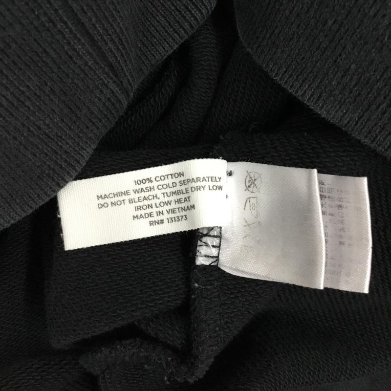 サタデーズ ニューヨークシティ Saturdays NYC トレーナー 長袖 長袖トレーナー スウェット クルーネック リブスウェットカットソー S ロゴ、文字 黒 / ブラック /  メンズ USED 古着 中古 10121919