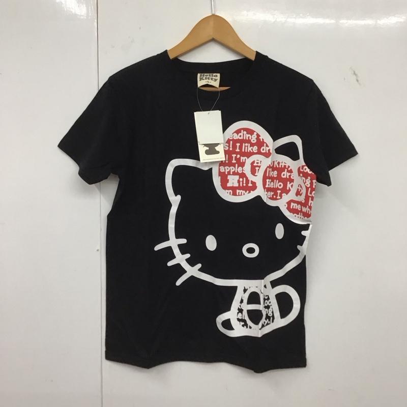 古着 USED Tシャツ 半袖 ハローキティ L プリント X キャラクター 黒 / ブラック /  レディース USED 古着 中古 10147709