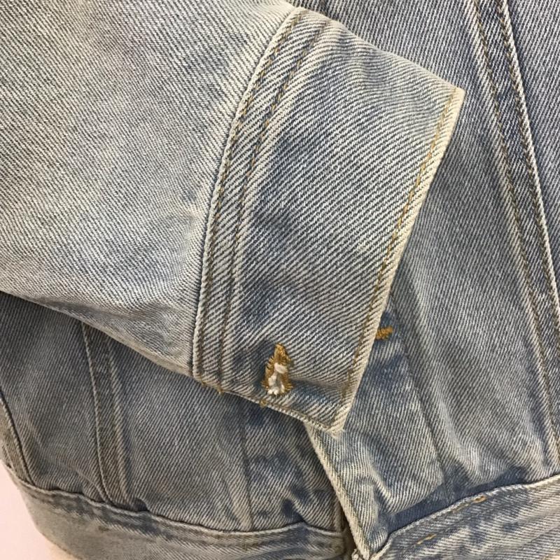 ザラメン ZARA MAN ジャケット、上着 ジャケット、ブレザー Gジャン デニムジャケット カラージャケット アウター S 無地 インディゴ / インディゴ /  メンズ USED 古着 中古 10106765