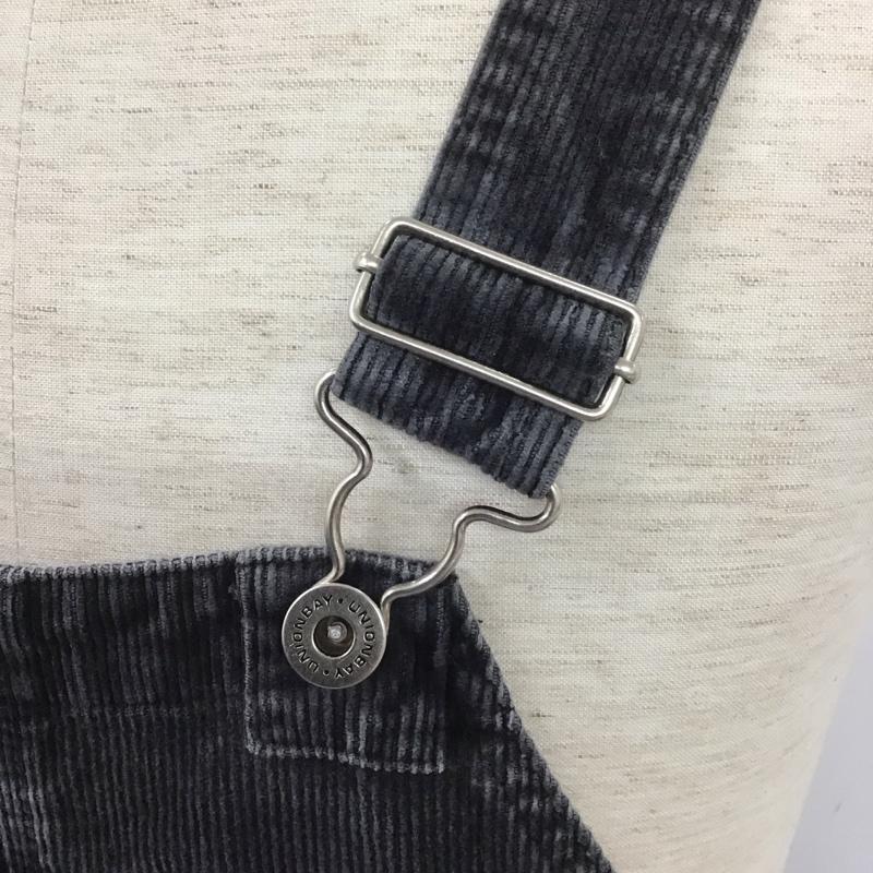 古着 USED サロペット・オーバーオール サロペット、オーバーオール コーデュロイオーバーオール カジュアルパンツ ワイドパンツ つなぎ S ロゴ、文字 紺 / ネイビー /  メンズ USED 古着 中古 10107773