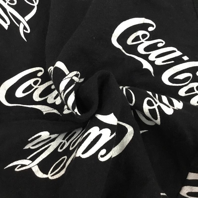 ジーユー GU パンツ ショートパンツ コカ・コーラ S プリント 黒 / ブラック /  メンズ USED 古着 中古 10110697