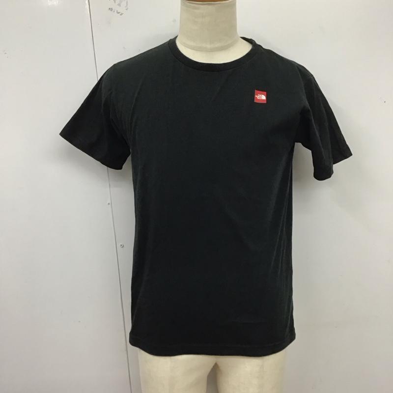 ザノースフェイス THE NORTH FACE Tシャツ 半袖 8210191737 マルチロングシャツ ノーカラーシャツ M ロゴ、文字 黒 / ブラック /  メンズ USED 古着 中古 10126092