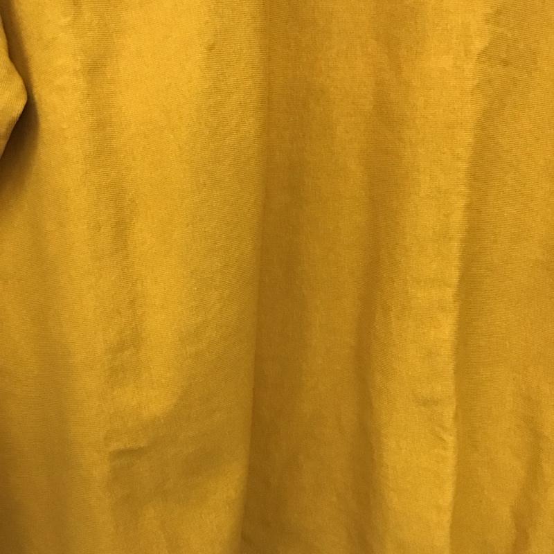 ビューティアンドユースユナイテッドアローズ BEAUTY&YOUTH UNITED ARROWS カットソー 長袖 長袖カットソー 無地カットソー クルーネック XL 無地 黄 / イエロー /  メンズ USED 古着 中古 10142590