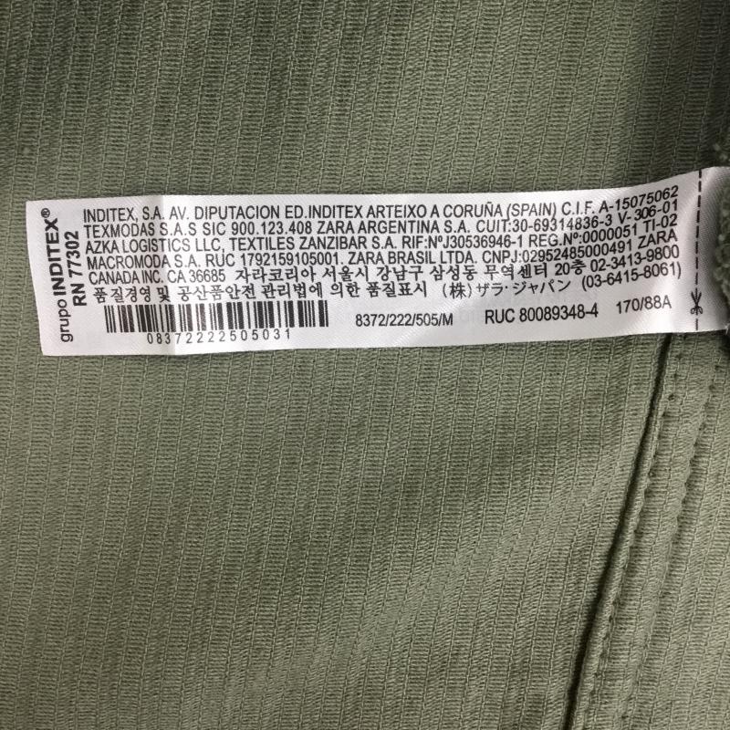 ザラ ZARA ジャケット、上着 ジャケット、ブレザー M 無地 緑 / グリーン /  レディース USED 古着 中古 10144415