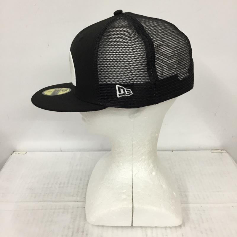 ザノースフェイス THE NORTH FACE 帽子 キャップ NN41840N TNF NEWERA TRUCKER MESH CAP ロゴ、文字 黒 / ブラック /  メンズ USED 古着 中古 10109916