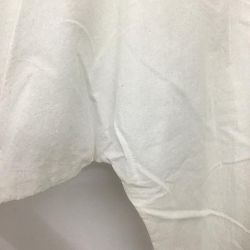 サマンサモスモスブルー Samansa Mos2 blue シャツ、ブラウス 半袖 FREE 無地 白 / ホワイト /  レディース USED 古着 中古 10147899