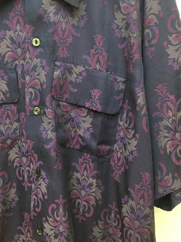 ニードルス Needles シャツ、ブラウス 半袖 Needles Classic Shirt-CU MR131 M 総柄 紫 / パープル /  メンズ USED 古着 中古 10127173