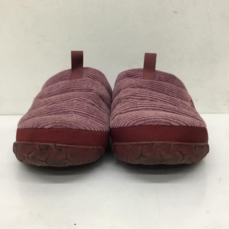 ザノースフェイス THE NORTH FACE スリッポン スリッポン NFW02272 Nuptse Mule Corduroy ヌプシ 23.5cm ロゴ、文字 桃 / ピンク /  レディース USED 古着 中古 10144212