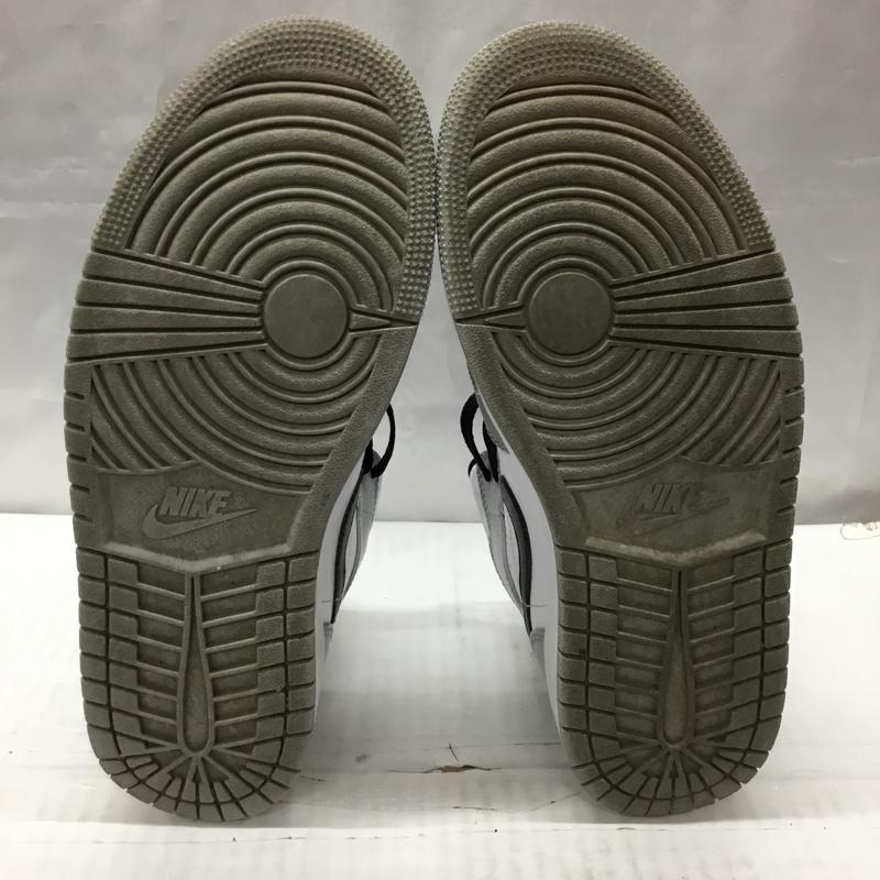 ナイキ NIKE スニーカー スニーカー 554724 092 AIR JORDAN 1 MID 26.5cm 箱有 26.5cm ロゴ、文字 白 / ホワイト / X 黒 / ブラック / X 灰 / グレー /  メンズ USED 古着 中古 10108438