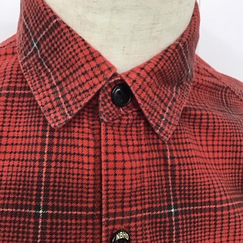 ルーカー バイ ネイバーフッド LUKER BY NEIGHBORHOOD シャツ、ブラウス 長袖 長袖シャツ カラーシャツ ポケットシャツ 長袖カットソー チェックシャツ S チェック マルチカラー / マルチカラー /  メンズ USED 古着 中古 10124476