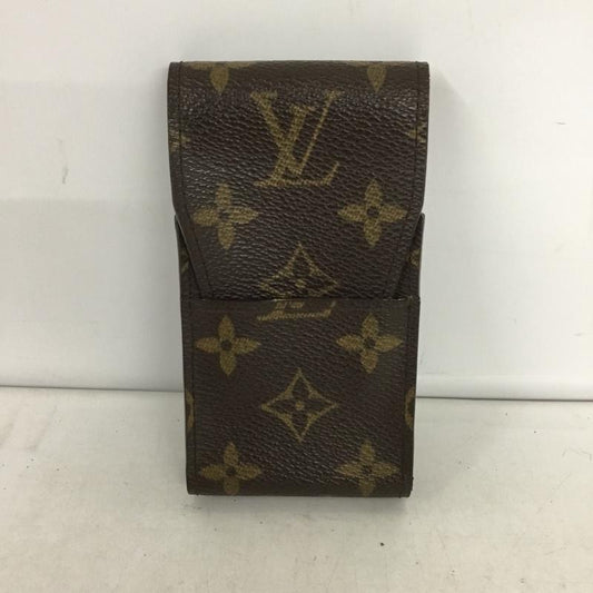 ルイヴィトン LOUIS VUITTON ファッション小物 喫煙グッズ タバコケース モノグラム エテュイ シガレット 総柄 茶 / ブラウン /  メンズ USED 古着 中古 10133190