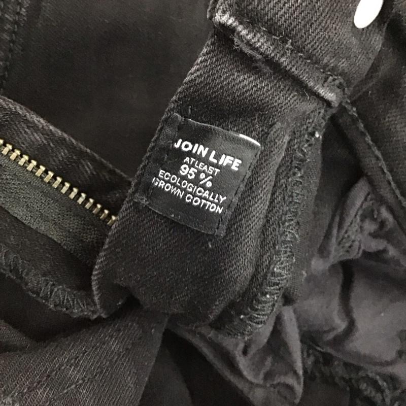 ザラ ZARA パンツ デニム、ジーンズ デニムパンツ スリムパンツ ストレッチパンツ ジーンズ 38 無地 黒 / ブラック /  レディース USED 古着 中古 10117862