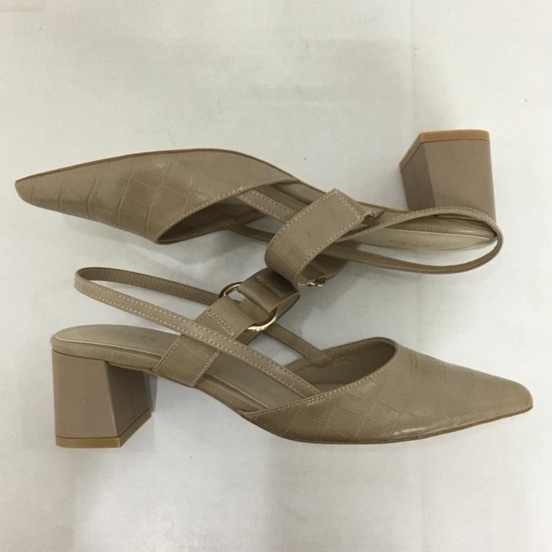 ランダ RANDA パンプス パンプス ベルトストラップパンプス ポインテッドトゥ L  ベージュ / ベージュ /  レディース USED 古着 中古 10144833
