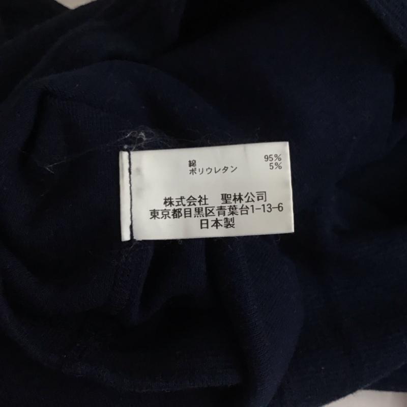 ハリウッドランチマーケット H.R MARKET Tシャツ 半袖 半袖カットソー プリントTシャツ Vネックカットソー 3 無地 紺 / ネイビー /  メンズ USED 古着 中古 10130596