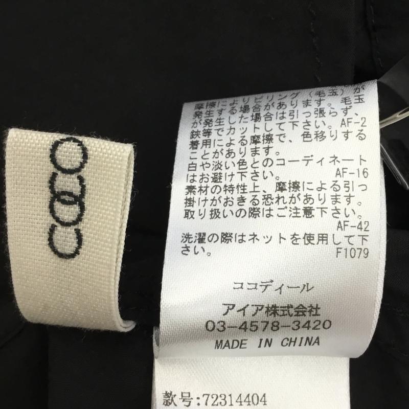 ココ ディール COCO DEAL ジャケット、上着 ジャンパー、ブルゾン 1 無地 黒 / ブラック /  レディース USED 古着 中古 10136777
