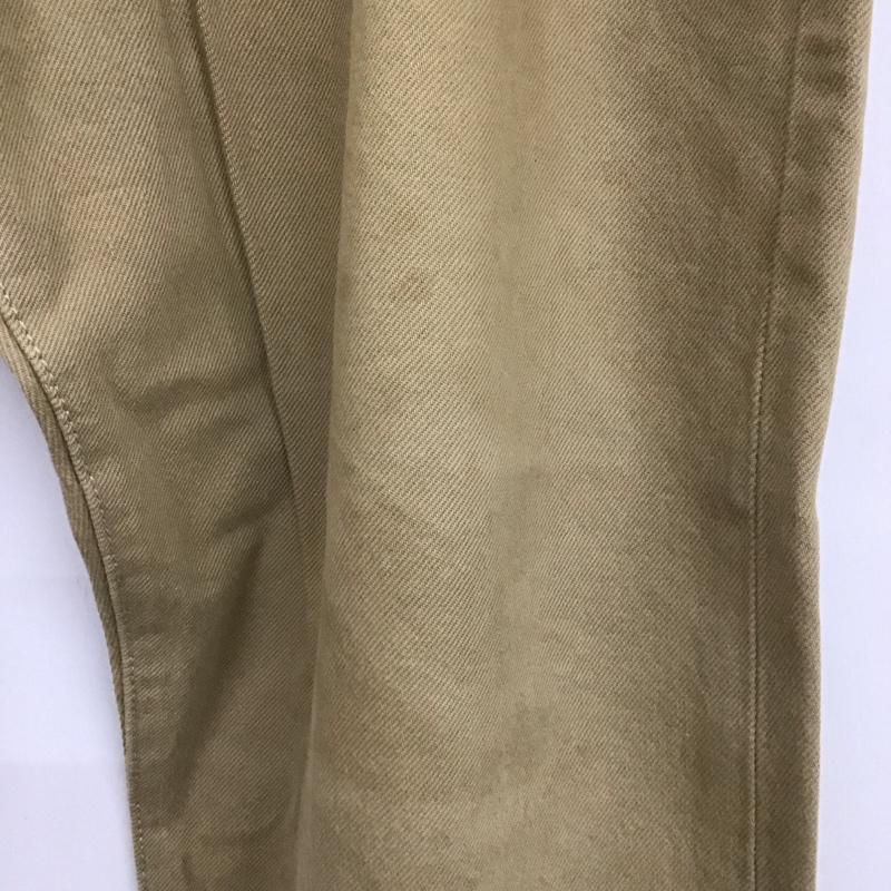 リーバイス Levi s パンツ チノパン WPL423 501 W40 L32 ボタンフライ 40インチ 無地 ベージュ / ベージュ /  メンズ USED 古着 中古 10112928