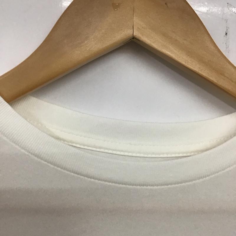 ポロラルフローレン POLO RALPH LAUREN カットソー 長袖 長袖カットソー プリントカットソー クルーネック L プリント 白 / ホワイト /  レディース USED 古着 中古 10136115