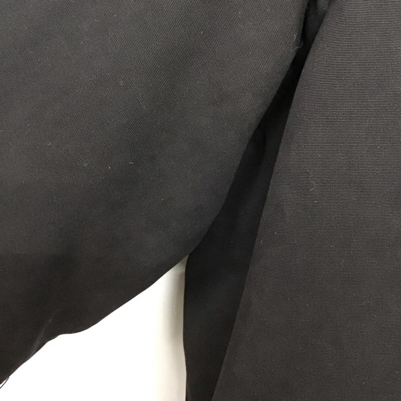 ザラ ZARA ジャケット、上着 ジャンパー、ブルゾン ジップアップジャケット アウター カラージャケット L 無地 黒 / ブラック /  メンズ USED 古着 中古 10144274