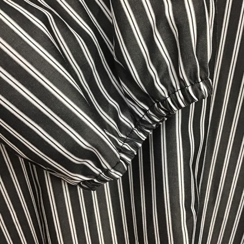 サマンサモスモス Samansa Mos2 ワンピース ロングスカート 長袖シャツワンピース ロングワンピース ストライプ FREE ストライプ 灰 / グレー /  レディース USED 古着 中古 10142073