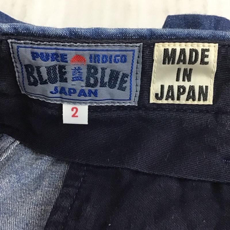 ブルーブルー BLUE BLUE パンツ デニム、ジーンズ カジュアルパンツ スリムパンツ ストレッチパンツ 2 無地 インディゴ / インディゴ /  メンズ USED 古着 中古 10110219