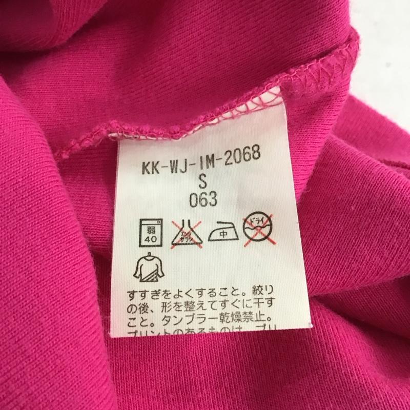 ポロジーンズ Polo Jeans Co. タンクトップ タンクトップ S プリント 桃 / ピンク /  レディース USED 古着 中古 10136446