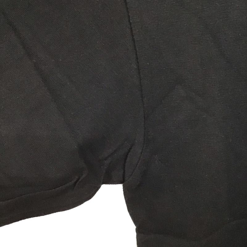 エロスティカ EROSTiKA Tシャツ 半袖 半袖カットソー プリントTシャツ クルーネックカットソー XL プリント 黒 / ブラック /  メンズ USED 古着 中古 10130100