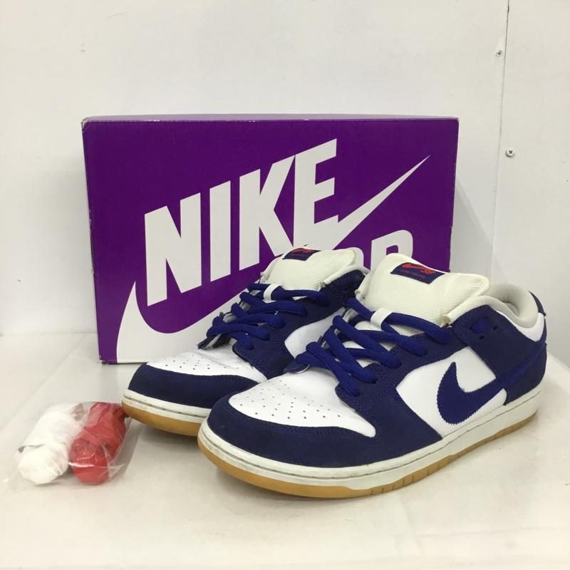 ナイキ NIKE スニーカー スニーカー DO9395 400 SB DUNK LOW PREMIUM ロサンゼルス ドジャース 28.5cm 箱有 28.5cm ロゴ、文字 白 / ホワイト / X 青 / ブルー /  メンズ USED 古着 中古 10145597