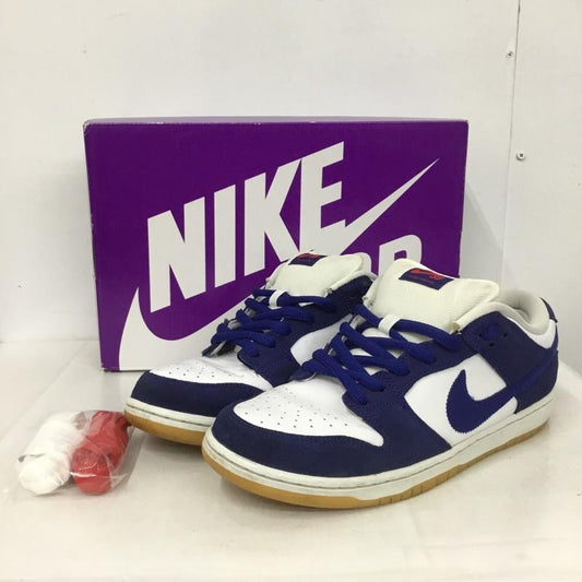 ナイキ NIKE スニーカー スニーカー DO9395 400 SB DUNK LOW PREMIUM ロサンゼルス ドジャース 28.5cm 箱有 28.5cm ロゴ、文字 白 / ホワイト / X 青 / ブルー /  メンズ USED 古着 中古 10145597