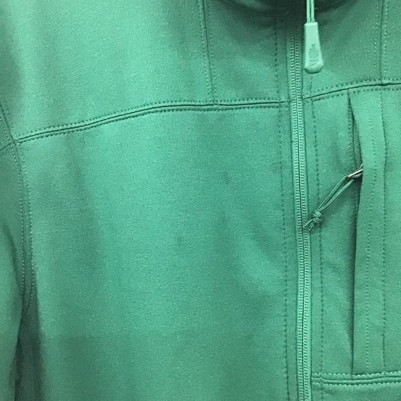 ザノースフェイス THE NORTH FACE ジャケット、上着 ジャケット、ブレザー NF0A3VM8 シンダーハードフェイスフリースフルジップジャケット ジップアップジャケット M 無地 X ロゴ、文字 緑 / グリーン /  メンズ USED 古着 中古 10134933