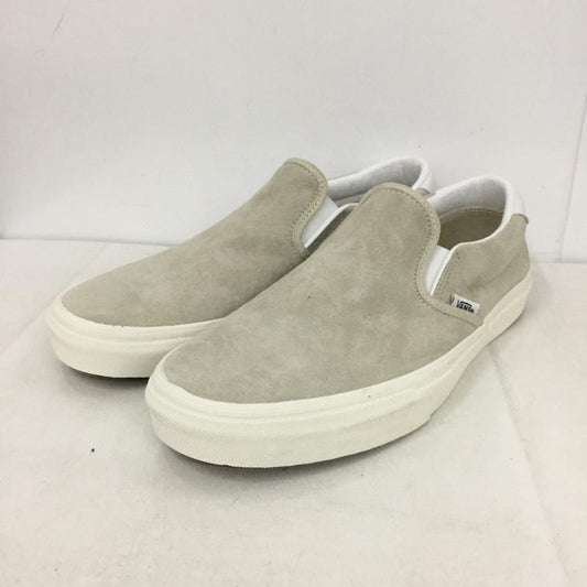 バンズ VANS スリッポン スリッポン 721278 ローカット 28.5cm スニーカー 28.5cm ロゴ、文字 灰 / グレー /  メンズ USED 古着 中古 10140161