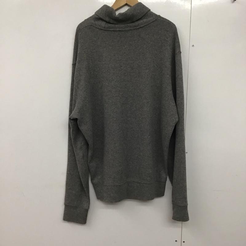 ポロラルフローレン POLO RALPH LAUREN パーカー 長袖 長袖パーカー プルオーバーパーカー スウェット XL ロゴ、文字 灰 / グレー /  メンズ USED 古着 中古 10141766