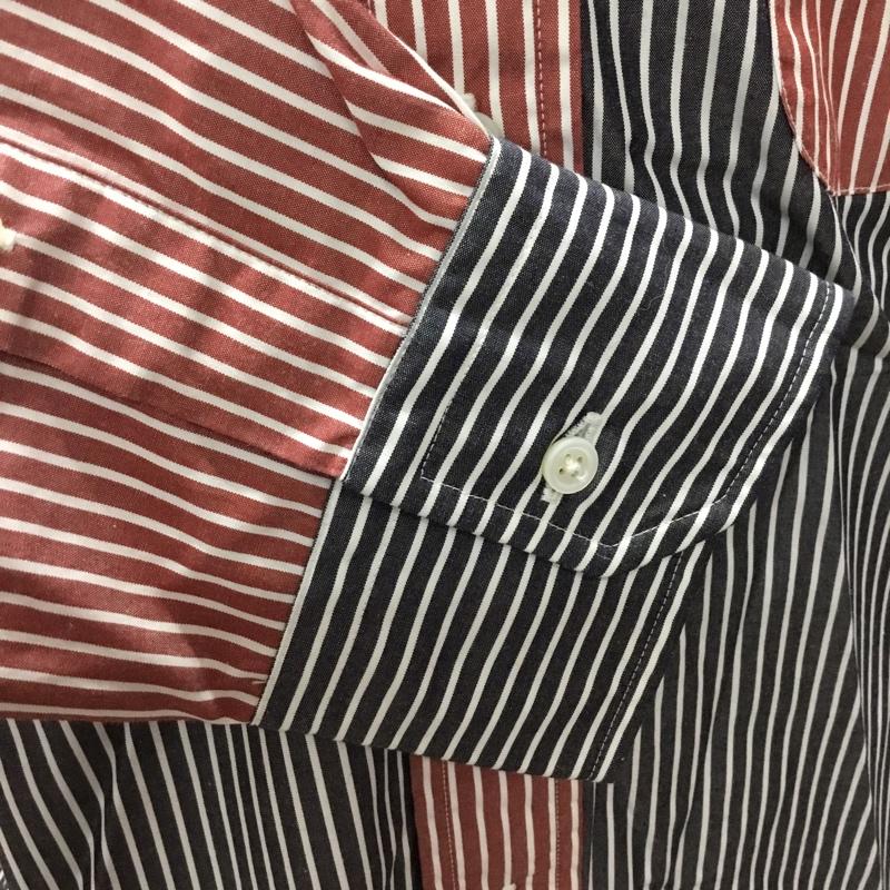 ブルックスブラザーズ BROOKS BROTHERS シャツ、ブラウス 長袖 ボタンダウンシャツ ストライプ マルチカラー / マルチカラー /  メンズ USED 古着 中古 10112745