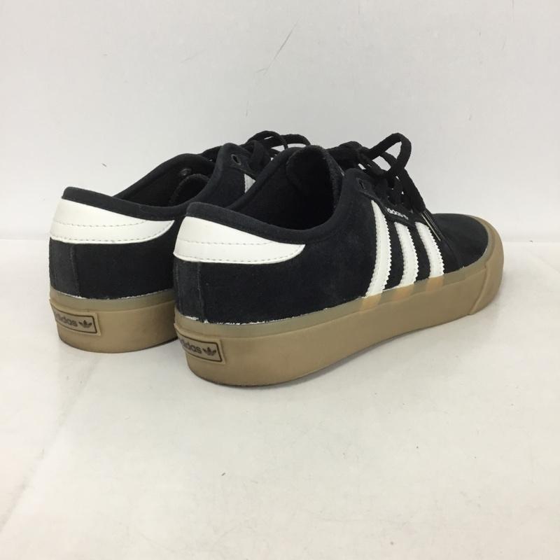 アディダス adidas スニーカー スニーカー EG2632 SEELEYXT 24.5cm 24.5cm ロゴ、文字 黒 / ブラック / X 白 / ホワイト /  レディース USED 古着 中古 10148637