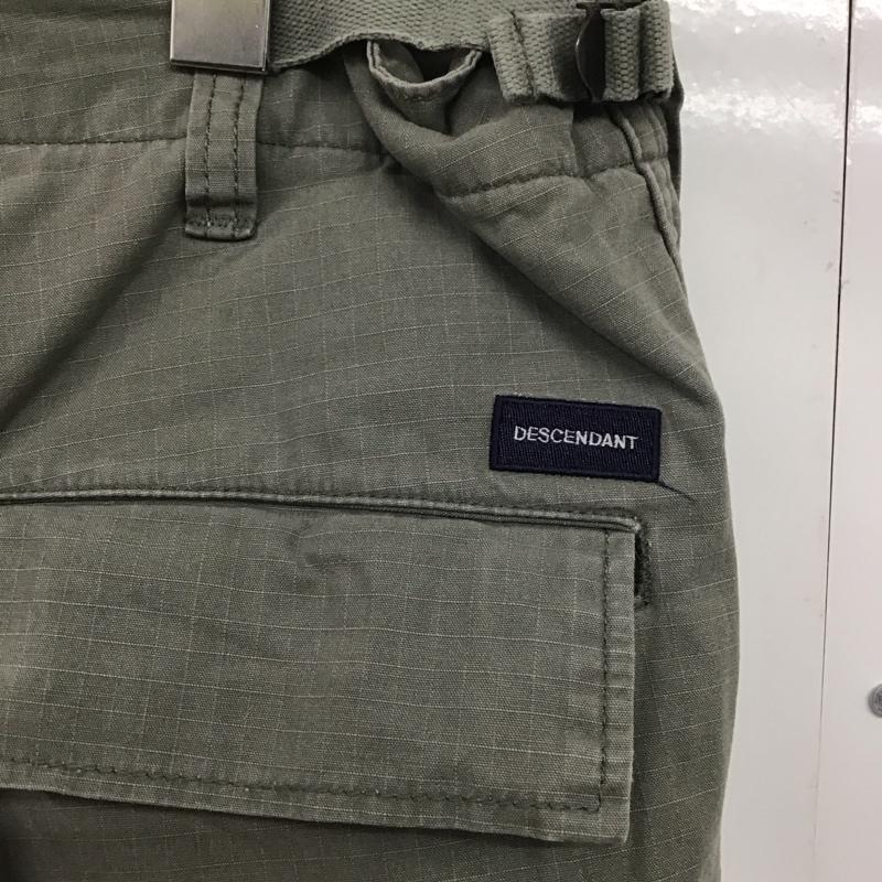 ディセンダント DESCENDANT パンツ ワークパンツ、ペインターパンツ カーゴパンツ コットンパンツ 2 ロゴ、文字 灰 / グレー /  メンズ USED 古着 中古 10144064