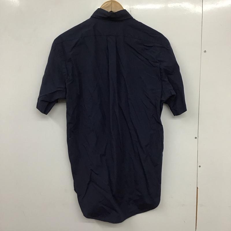 ラルフローレン RALPHLAUREN シャツ、ブラウス 半袖 半袖シャツ ボタンダウンシャツ カラーシャツ ボタンダウンシャツ S ロゴ、文字 紺 / ネイビー /  メンズ USED 古着 中古 10133379
