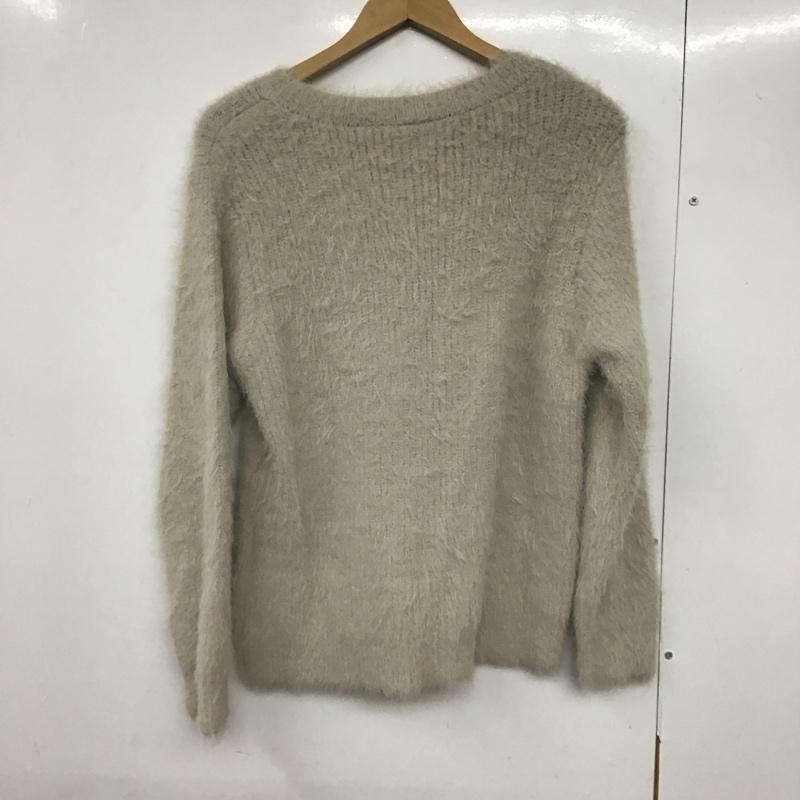 エックスガール X-girl ニット、セーター 長袖 1 無地 ベージュ / ベージュ /  レディース USED 古着 中古 10142747