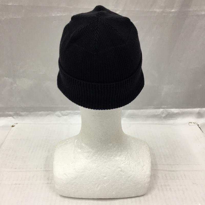 テンダーロイン TENDERLOIN 帽子 ニット帽 ビーニー ロゴ、文字 紺 / ネイビー /  メンズ USED 古着 中古 10106008