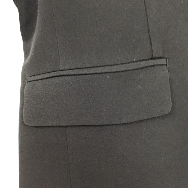 ロペピクニック ROPE  PICNIC ジャケット、上着 ジャケット、ブレザー カジュアルジャケット アウター ノーカラージャケット 40 無地 黒 / ブラック /  レディース USED 古着 中古 10142507