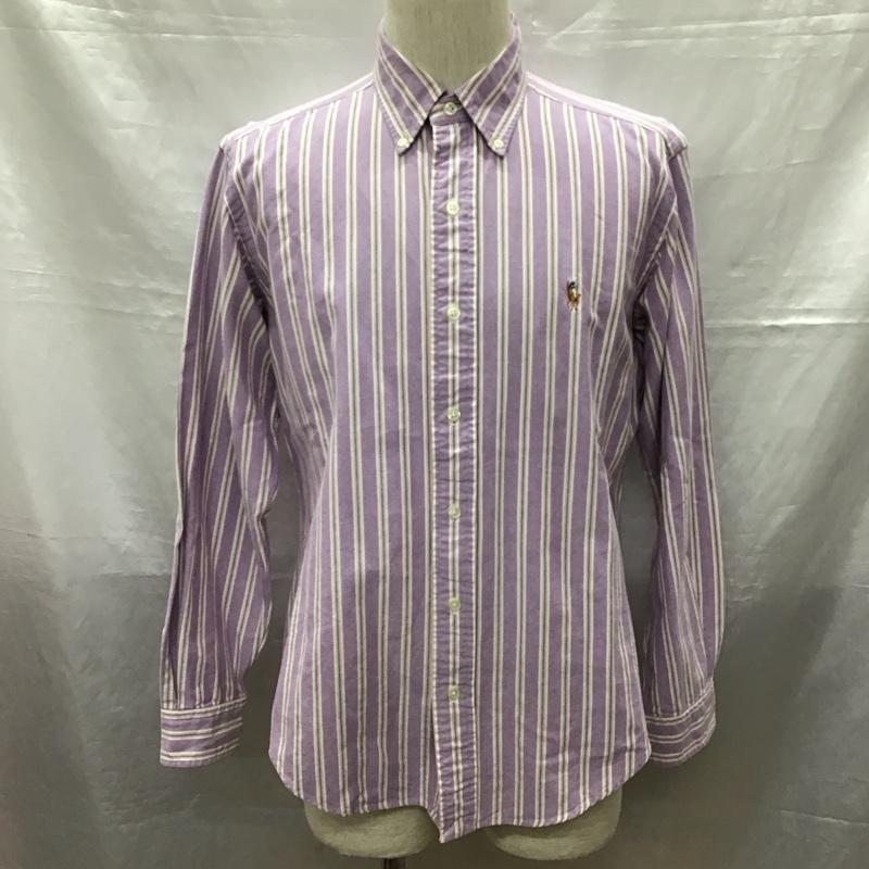 ラルフローレン RALPHLAUREN シャツ、ブラウス 長袖 ボタンダウンシャツ M ストライプ マルチカラー / マルチカラー /  メンズ USED 古着 中古 10122051