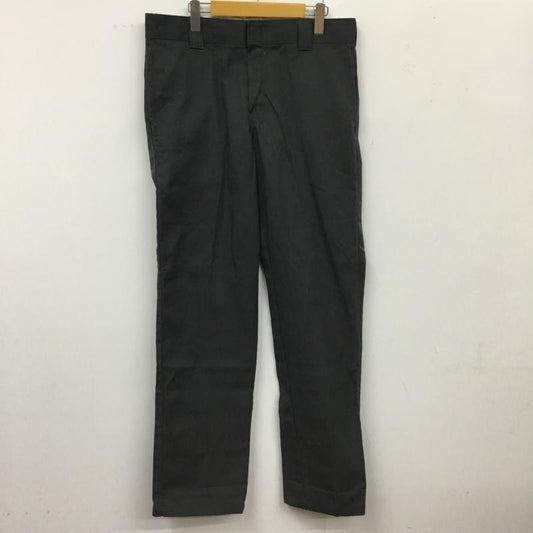 ディッキーズ Dickies パンツ ワークパンツ、ペインターパンツ ワークパンツ ワイドパンツ カジュアルパンツ 34 無地 灰 / グレー /  メンズ USED 古着 中古 10115211