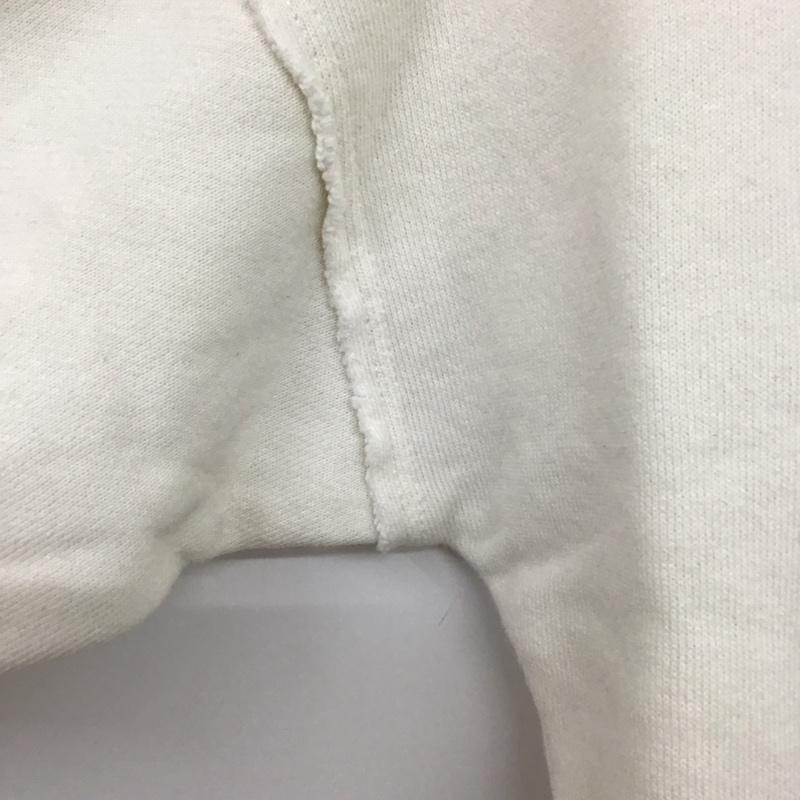 リー Lee トレーナー 長袖 M ロゴ、文字 X プリント 白 / ホワイト /  レディース USED 古着 中古 10141223