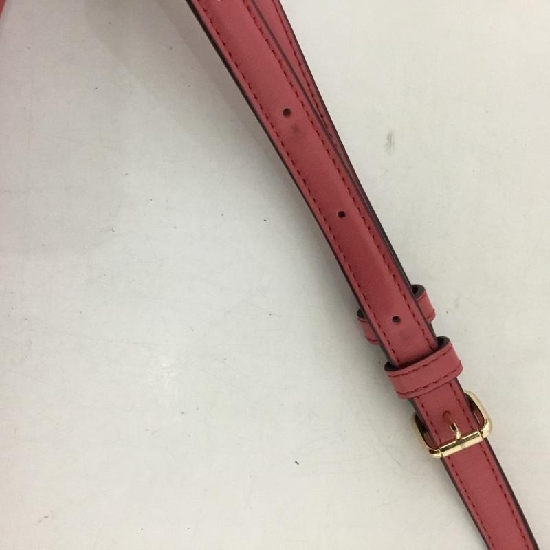 コーチ COACH ショルダーバッグ ショルダーバッグ F58285 シグネチャー ロゴ、文字 茶 / ブラウン / X 桃 / ピンク /  レディース USED 古着 中古 10131237