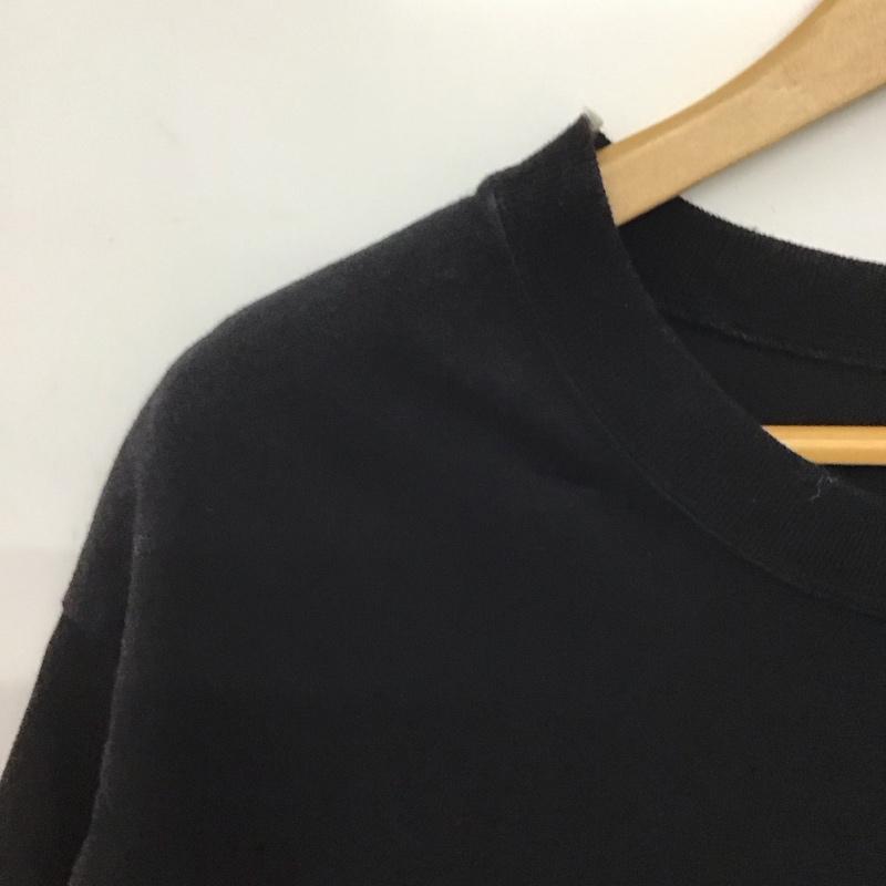 ビューティアンドユースユナイテッドアローズ BEAUTY&YOUTH UNITED ARROWS ワンピース ロングスカート 半袖ロングワンピース スウェットワンピース クルーネック 無地 黒 / ブラック /  レディース USED 古着 中古 10147113