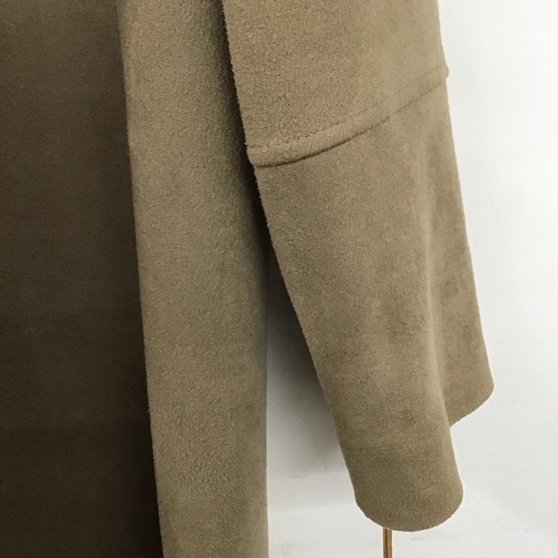 ザラ ZARA コート コート一般 S 無地 茶 / ブラウン /  レディース USED 古着 中古 10140804