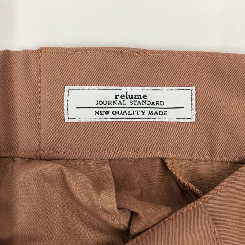 ジャーナルスタンダード レリューム JOURNAL STANDARD relume スカート ロングスカート 19-060-462-8000-1-0 前スリット タイトスカート 38 無地 茶 / ブラウン /  レディース USED 古着 中古 10112887