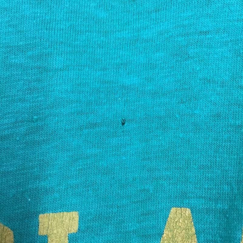 古着 USED Tシャツ 半袖 半袖カットソー プリントTシャツ クルーネックカットソー 80s screenstars XL ロゴ、文字 緑 / グリーン /  メンズ USED 古着 中古 10114165