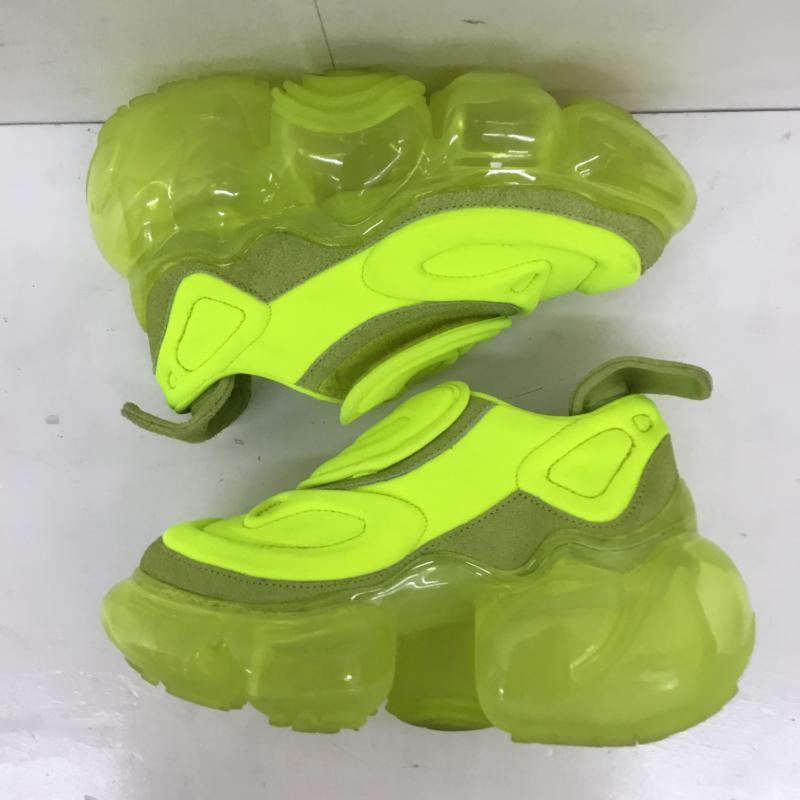 グラウンズ grounds スニーカー スニーカー MOOPIE NAZCA 23.0cm 無地 黄 / イエロー /  レディース USED 古着 中古 10150955