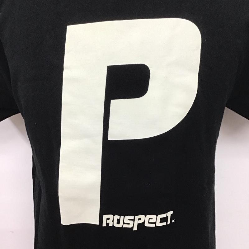 プロスペクト PROSPECT Tシャツ 半袖 半袖カットソー プリントTシャツ クルーネックカットソー M ロゴ、文字 黒 / ブラック /  メンズ USED 古着 中古 10126625